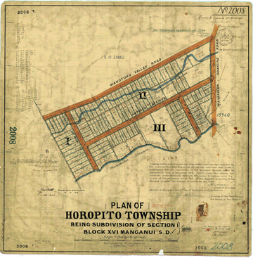 Map of Horopito